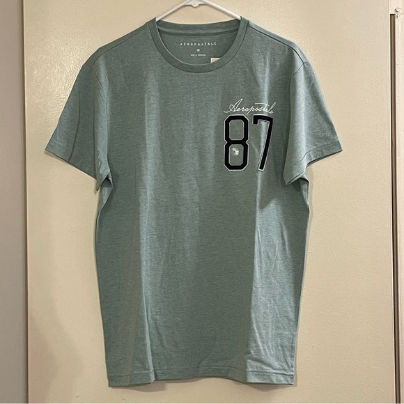 AEROPOSTALE 87 Logo Applique Graphic Tee - Picture 1 of 7